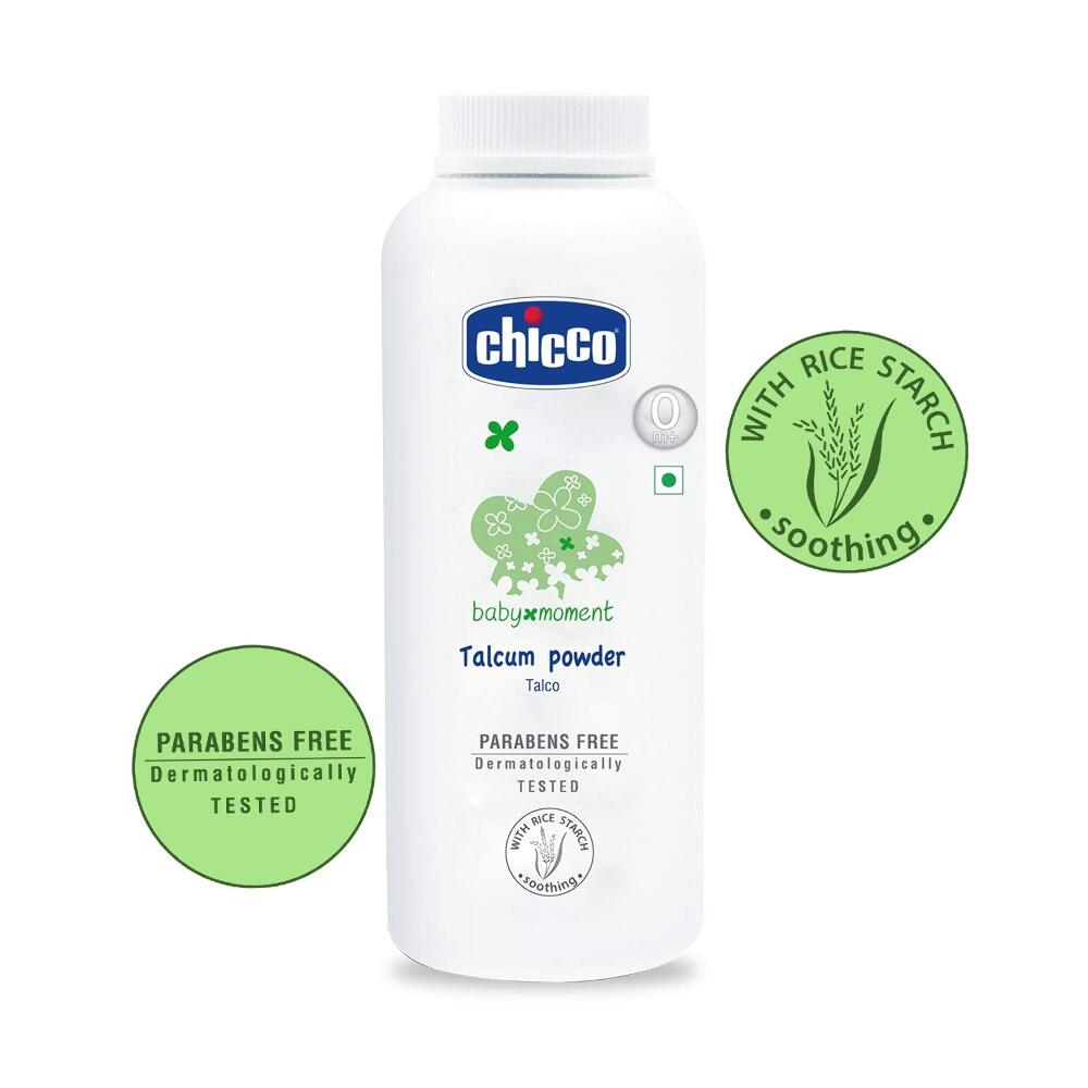 Chicco Baby Moments Talcum Powder, 150 g