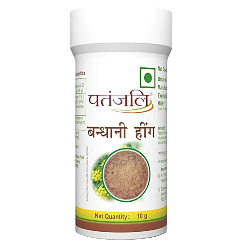 Patanjali Aastha Bandhani Hing, 10G