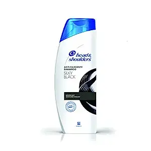 Head & Shoulders Anti Dandruff Shampoo, Silky Black, (180ml)
