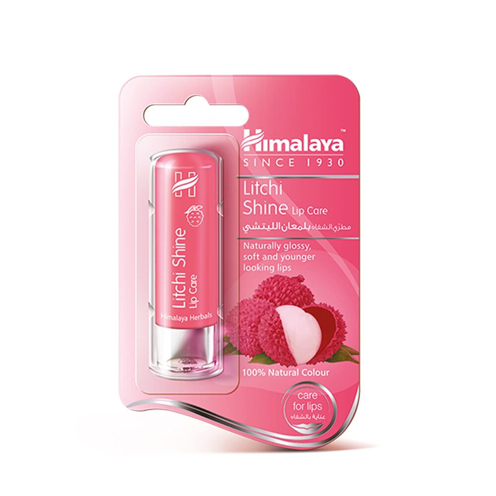Himalaya Litchi Shine Lip Care, 4.5G