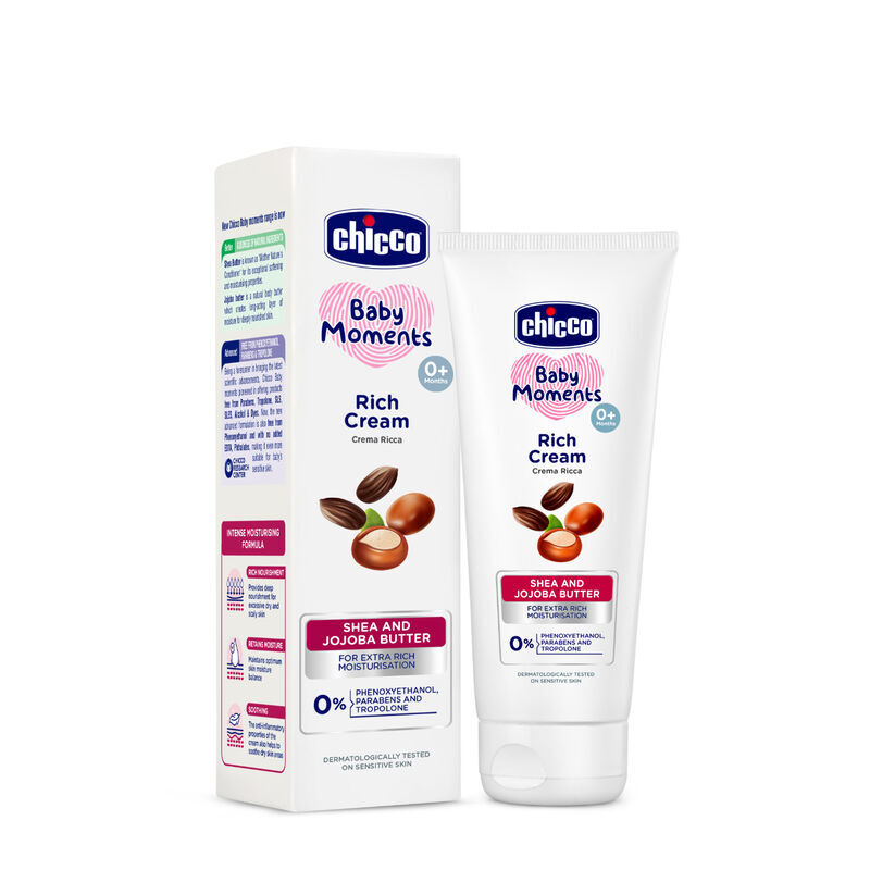 Chicco Baby Moments Rich Cream, 50 gm