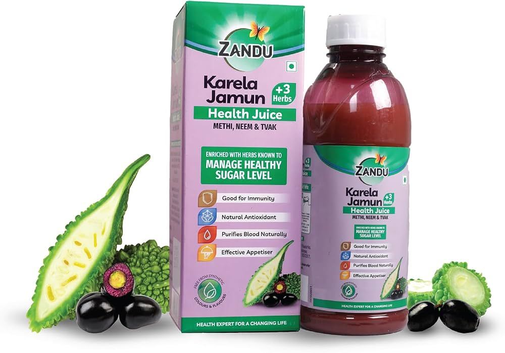 Zandu Karela Jamun Health Juice 500ml