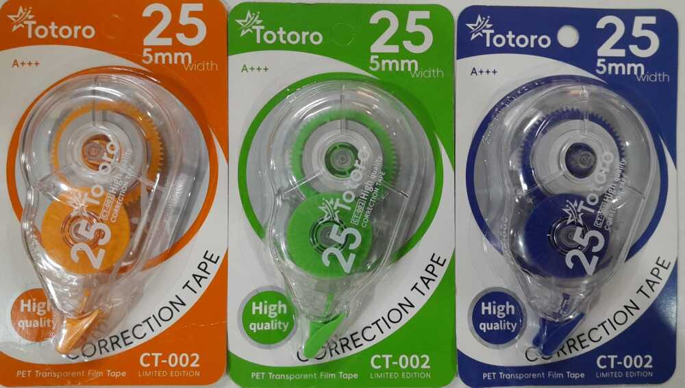 Totoro Correction Tape 5mm x 25Meter 1N