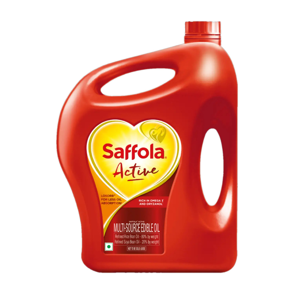 Saffola Active Multi Source Edible Oil 4.6Ltr