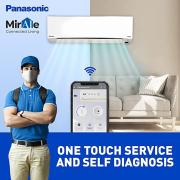 Panasonic 1.5 Ton 3 Star Wi-Fi Twin-Cool Inverter Split Air Conditioner (White) CU-SU18XKYTA