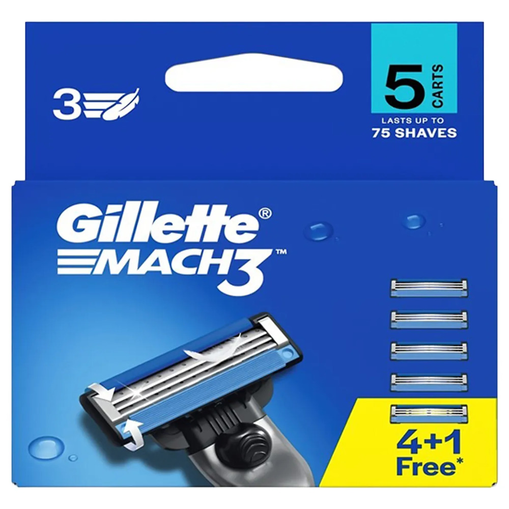 Gillette Mach Carts 4+1 Free