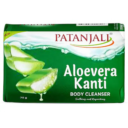 Patanjali Aloevera Kanti Body Cleanser 75G