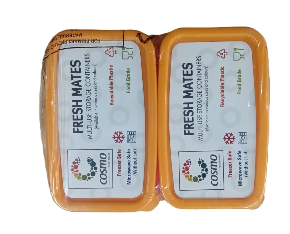 Cosmo Plastoware Fresh Mate Container 5Pcs Set