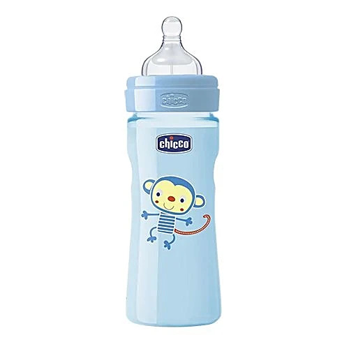 Chicco bottle feed, blue, 250ml