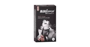 Manforce xotic 342 dots chocolate flavoured condoms 3n