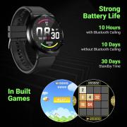 Fire-Boltt 360 Pro Bluetooth Calling, Local Music and TWS Pairing, 360 * 360 PRO Display Smart Watch with Rolling UI & Dual Button Technology, Spo2, Heart Rate & Temperature Monitoring