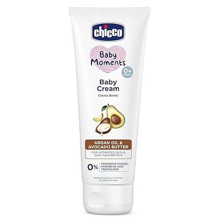 Chicco baby cream argan oil and avacado butter, 100g