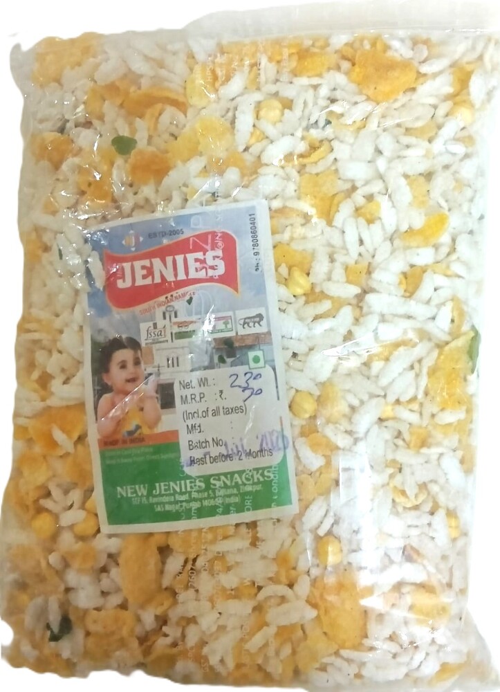 Jenies South Indian Namkeen Diet Chivda 230gm