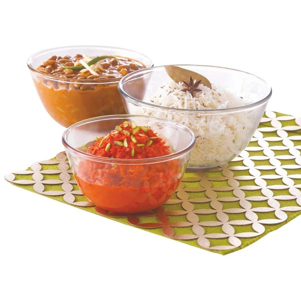 Borosil X3 Klip N Store Storage Containers Round 1U