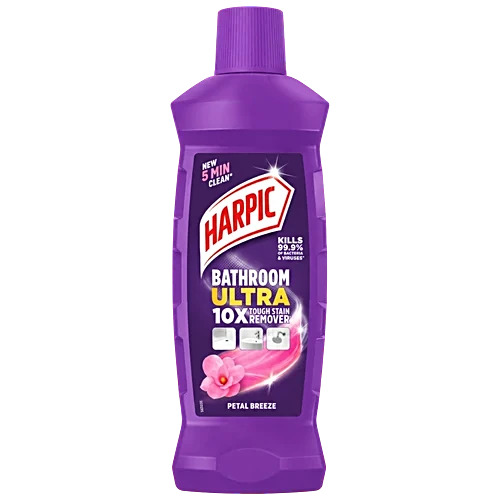 Harpic Bathroom Ultra 10X Tough Stain Remover Petal Breeze 500ml