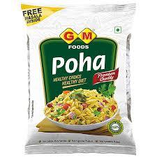 GM Food Classic Poha - Masala Inside 500g