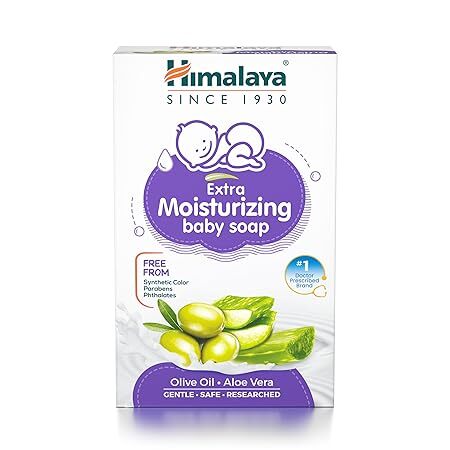 Himalaya Extra Moisturising Soap Oilive Oil & Aloevera, 75G