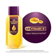 Bajaj Almond Drops Non-Sticky Hair Oil - For Healthy & Beautiful Hair, With 6X Vitamin E Nourishment, 475 ml