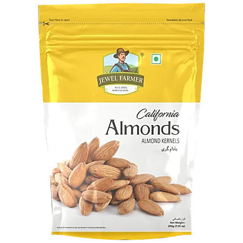 Jewel Farmer Almonds Kernels 200g