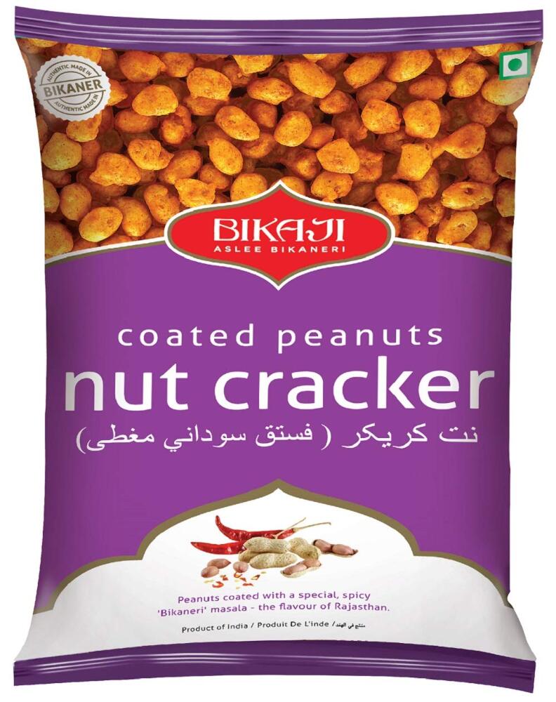 BULK DEAL- Bikaji Nut Cracker (Coated Peanuts), 200 gm (Pack of 10 )