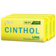 Cinthol Lime Refreshing Deo Soap, 125 g (Pack of 3)