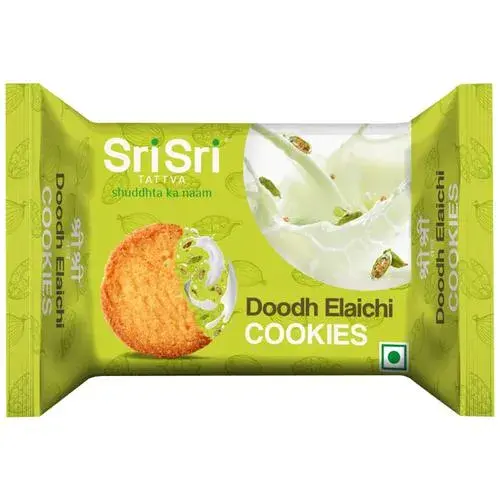 Sri Sri Doodh Elaichi Cookies, 90 g