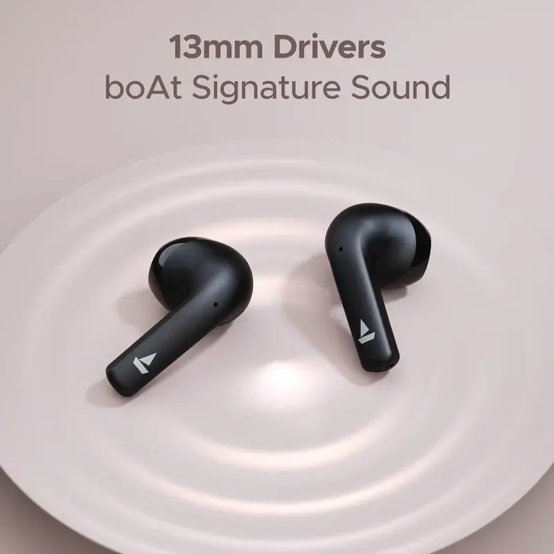 Airdopes Hype Wireless Earbuds with 100 Hours Playback, ENx™ Technology, ASAP™ Charge, BEAST™ Mode, 13mm Drivers