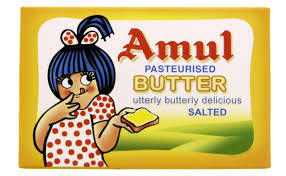 Amul Pasteurise Butter Utterly Butterly Delicious 100PCS Pack