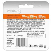 Gillette Fusion Manual Blades for men with styling back blade - 2 count for Perfect Shave and Perfect Beard Shape