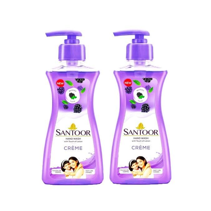 Santoor Hand Wash Cream 200ml B1G1