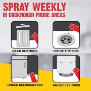 HIT Crawling Insect Killer Cockroach Killer Instant Kill Spray (700ml)