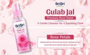 Sri Sri New Gulab Jal- Premium Rose Water | Face Cleanser | Flip Top Bottle | 100 mll