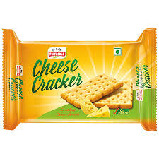 Priyagold Cheese Cracker Crackling Cheese Biscuit, 128g