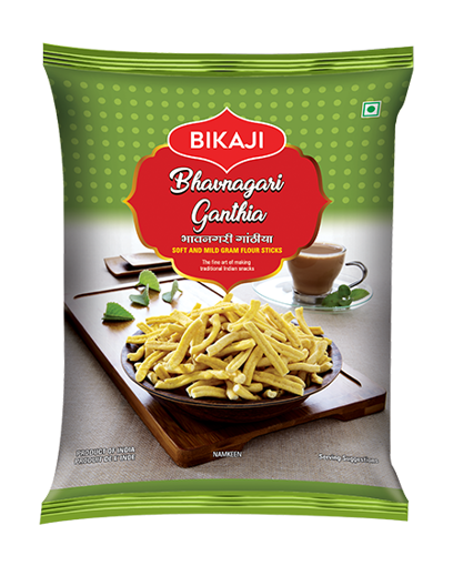 BULK DEAL - Bikaji Bhavnagri Ganthia, 150 gm (Pack of 10 )