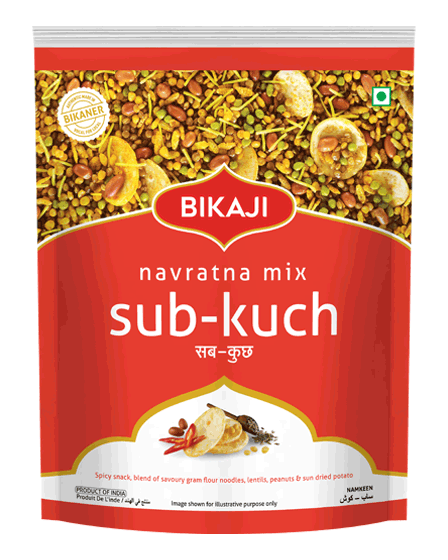 BULK DEAL - Bikaji Sub Kuch (Navrattan), 200 gm (Pack of 10 )
