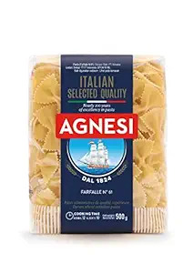 Agnesi Farfalle No 61 Durum Wheat Semolina Pasta 500g
