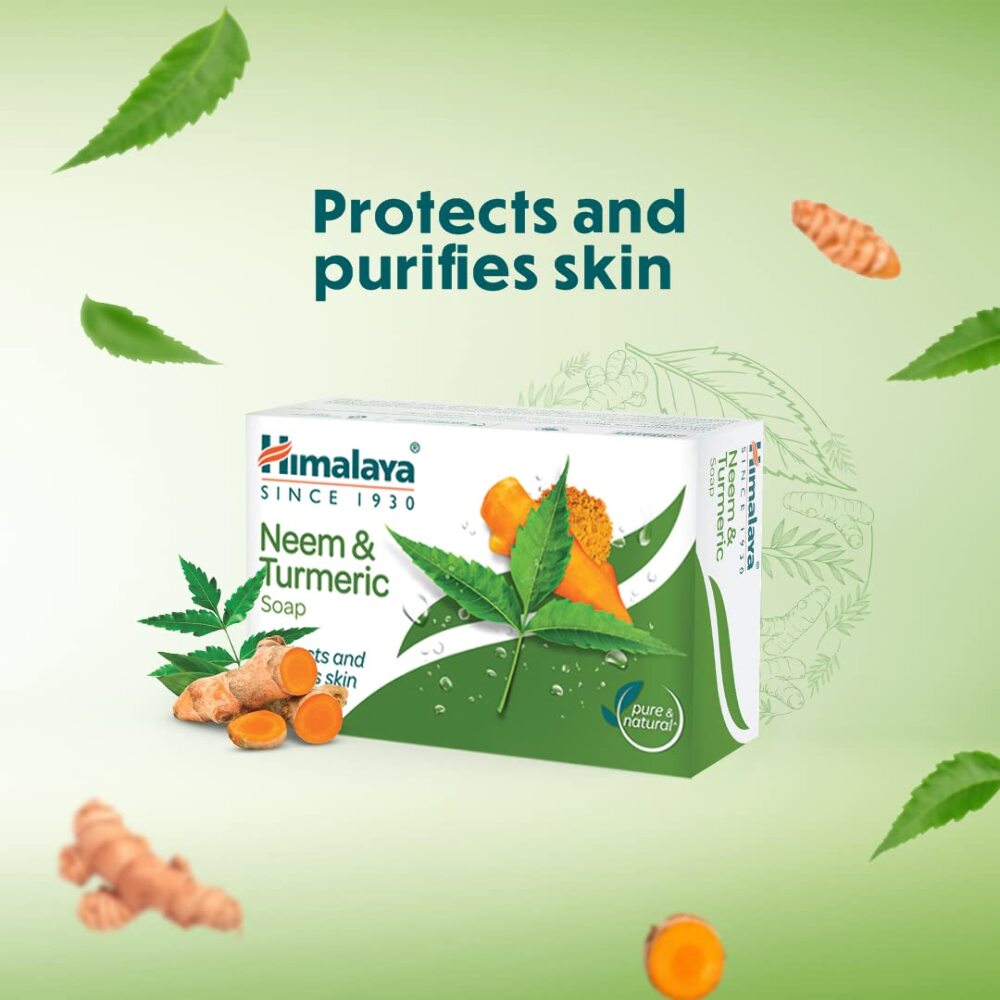 Himalaya Neem & Turmeric Soap, 75 gm