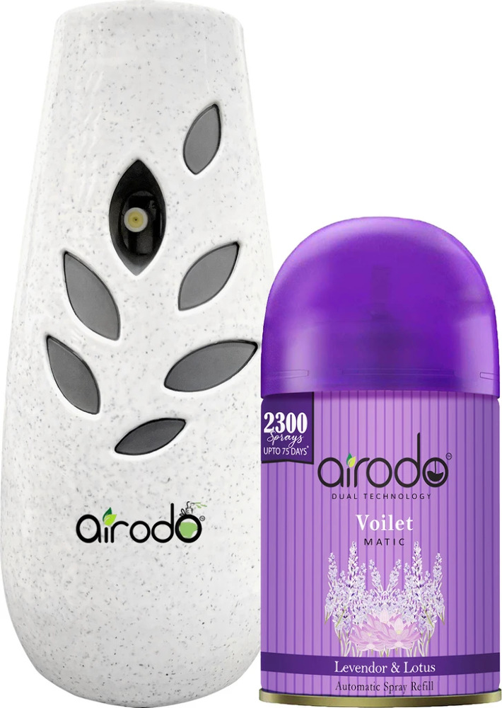 Airodo Air Freshner Voilet Matic 3X Levender & Lotus 235ml