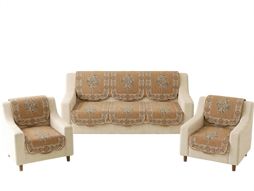 Krypton Premium Floral Designer Sofa Cover 1U