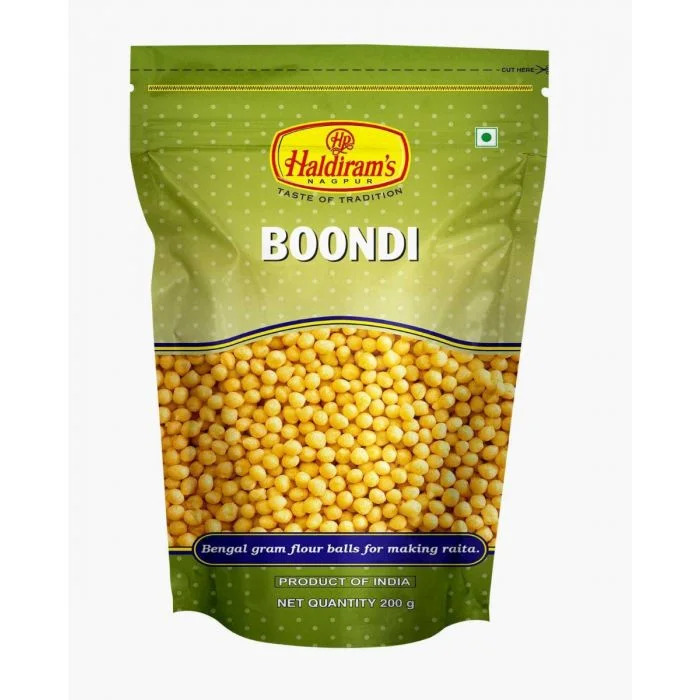 BULK DEAL- Haldirams Boondi, 200 gm (pack of 10)