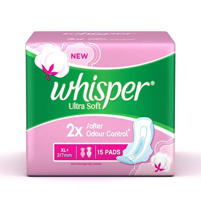 Ultra Whisper Soft XL+ 15s