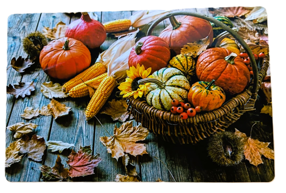 Glossy 6 Placemats + 6 Coasters