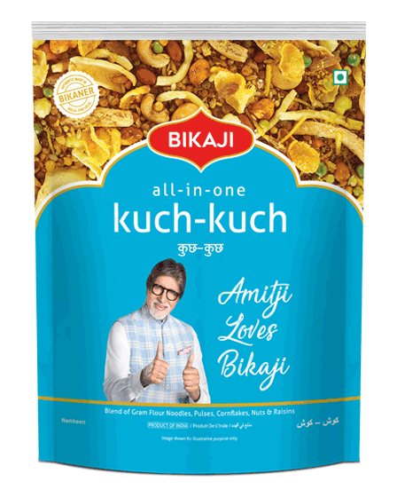 BULK DEAL - Bikaji Kuch Kuch (All In One), 1 Kg (Pack of 10 )