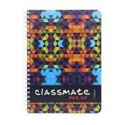 Classmate Pulse 6 Subject Spiral Note Book - Single Line |Size 29.7*21 cm| 400 pages